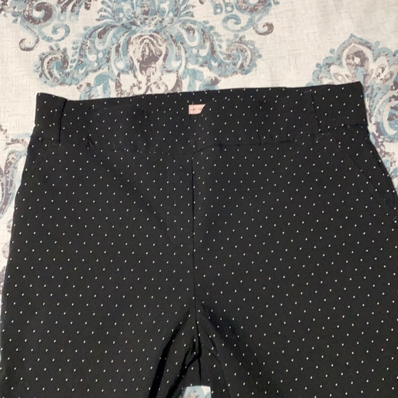Polka dot straight leg pant - Picture 1 of 2